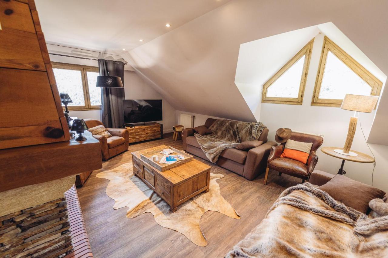 Chalet La Perle De L'Oisans - Appartements D'Exception Vaujany Luaran gambar