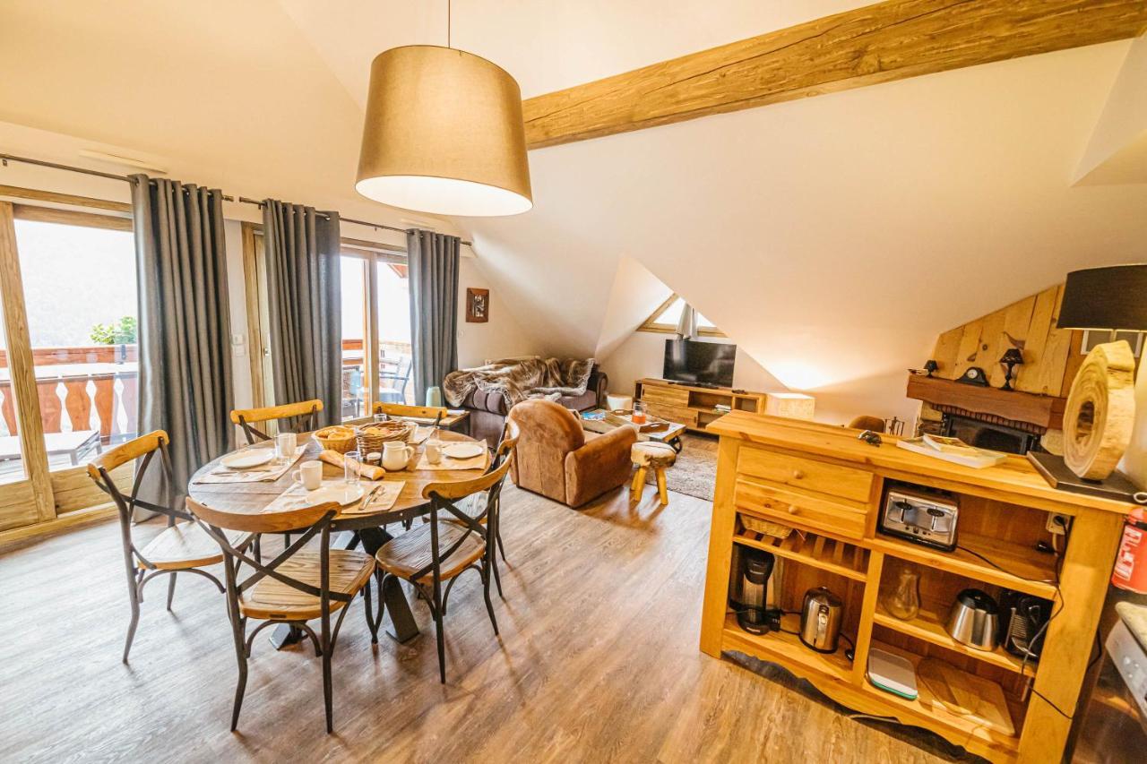Chalet La Perle De L'Oisans - Appartements D'Exception Vaujany Luaran gambar