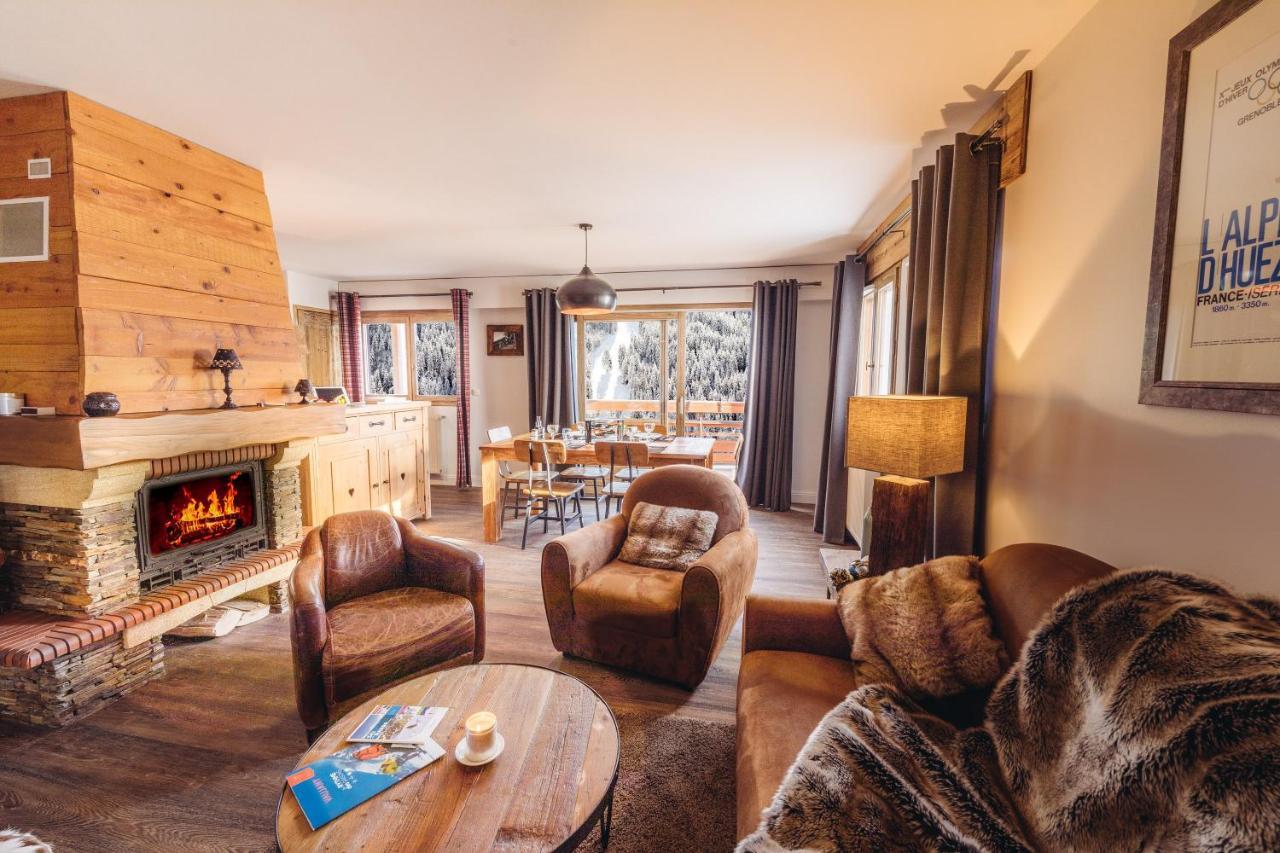 Chalet La Perle De L'Oisans - Appartements D'Exception Vaujany Luaran gambar